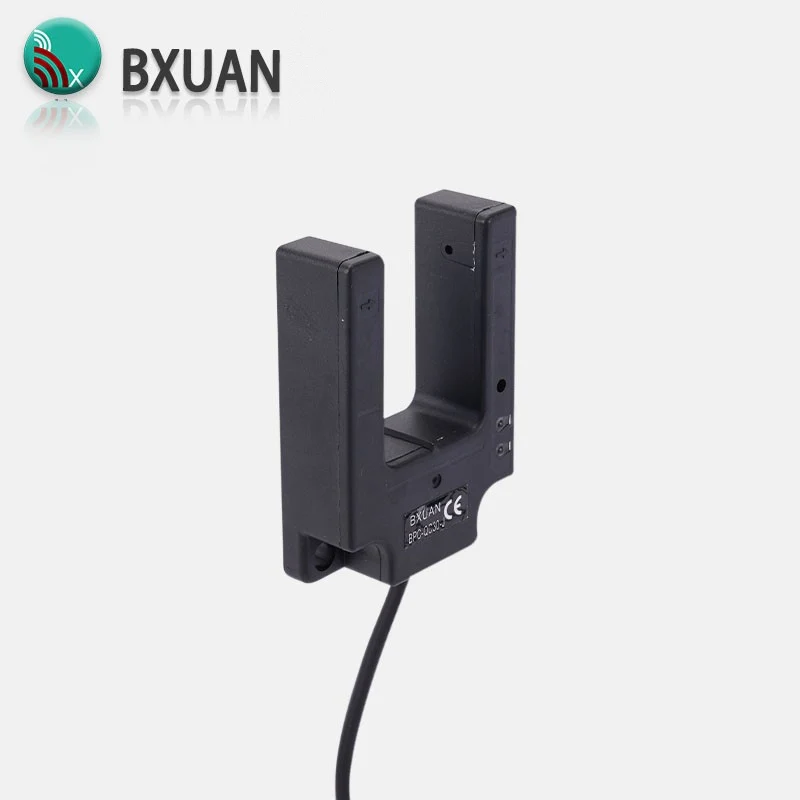 U-shaped Photoelectric Sensor BPC Groove Photoelectric Switch Slot Optical Sensor NPN PNP NO NC 30mm 50mm Sensing Distance