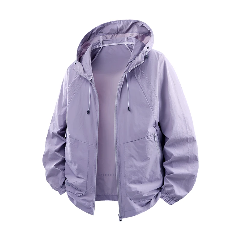 

Легкая дышащая куртка с длинными рукавами для пар, для активного отдыха на природе, с защитой от ультрафиолета, летняя модная солнцезащитная одежда