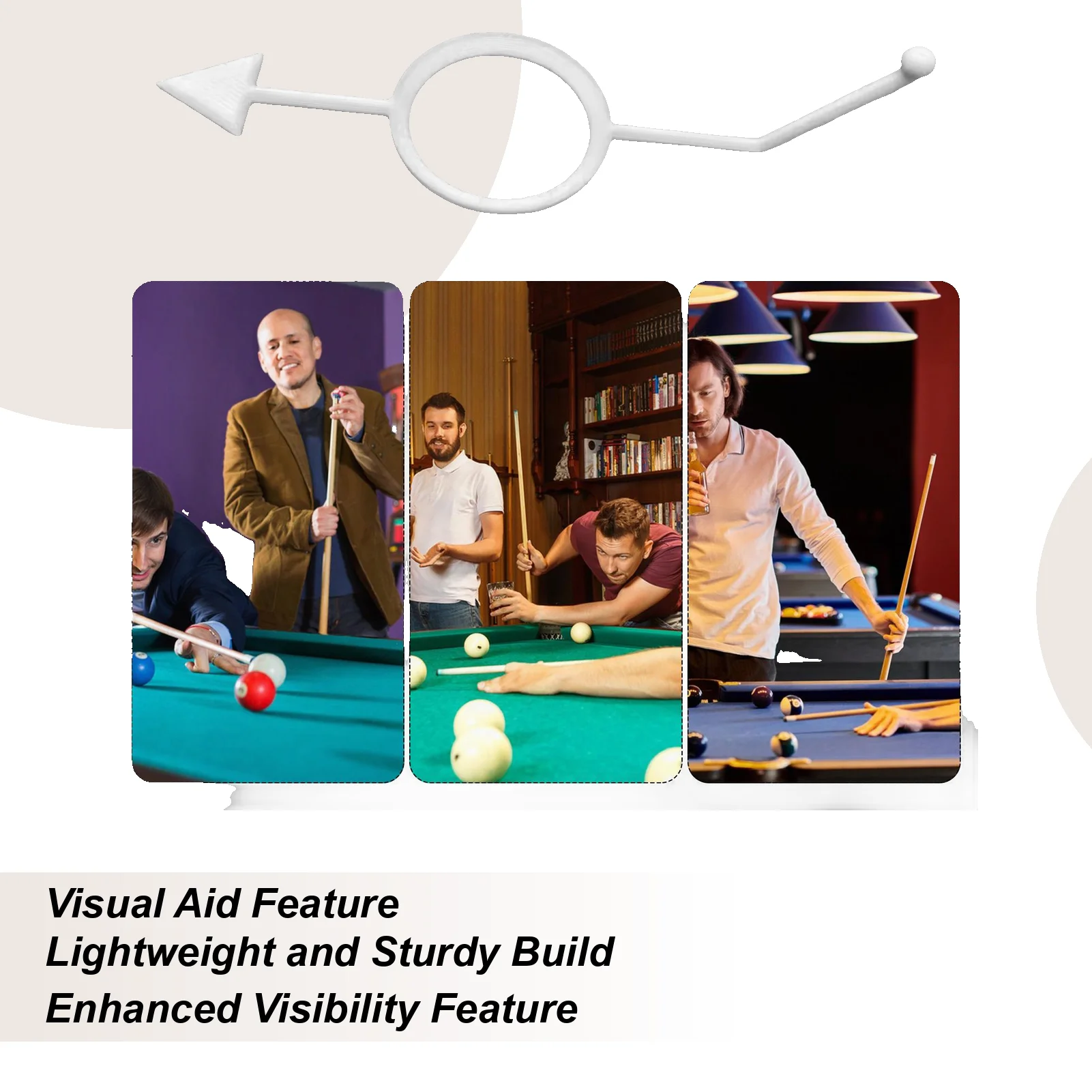 

Billiards Aiming Tool 20 Pieces Portable Complete Random Color Pool Ball Guide Ball Position Marker Guide For Adults