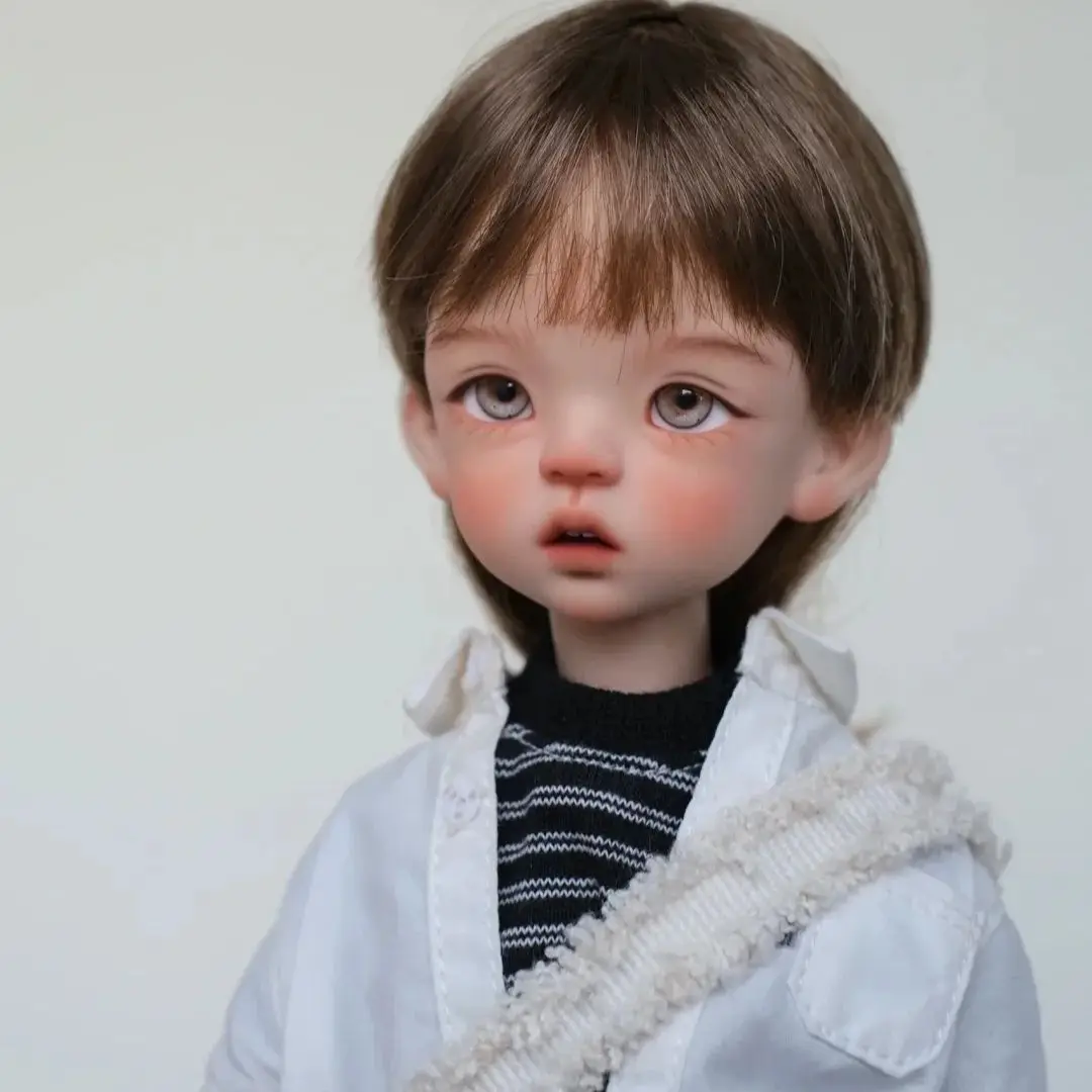 

Новый 35 см sd BJD для маленьких девочек 1/4 милая игрушка soo fun Koi Дополнительный шарнирный смола десерт вино голый ребенок пятно макияж