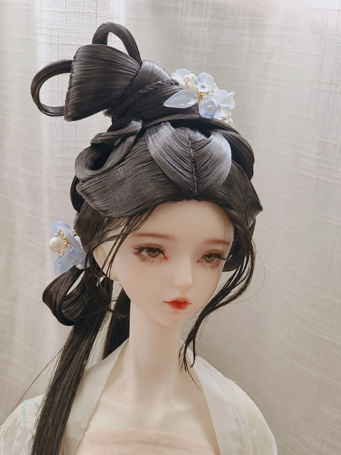 

1/4 1/3 BJD Кукла Древний Костюм Парики Hanfu Винтаж Длинные Волосы Фея Парик Для MSD SD13 Девушка SSDF Дядя Кукла Аксессуары A1476