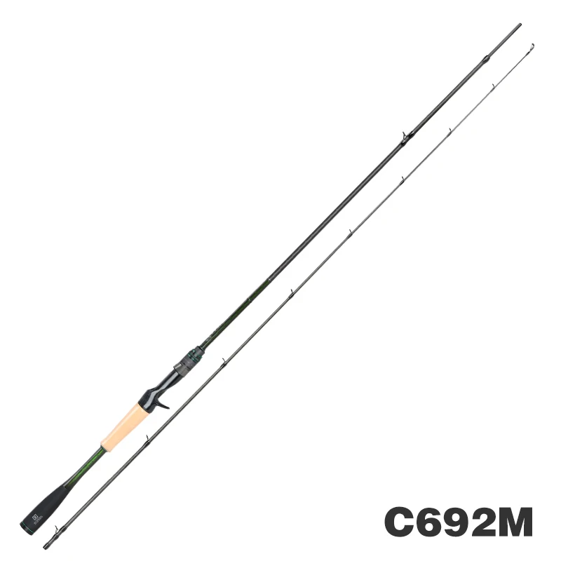 TSURINOYA Bass Fishing Rod SAGACITY 1.96m 2.03m 2.06 XF Action Race FUJI geleideogen L ML M MH 2-delige Spinhengel Carbon