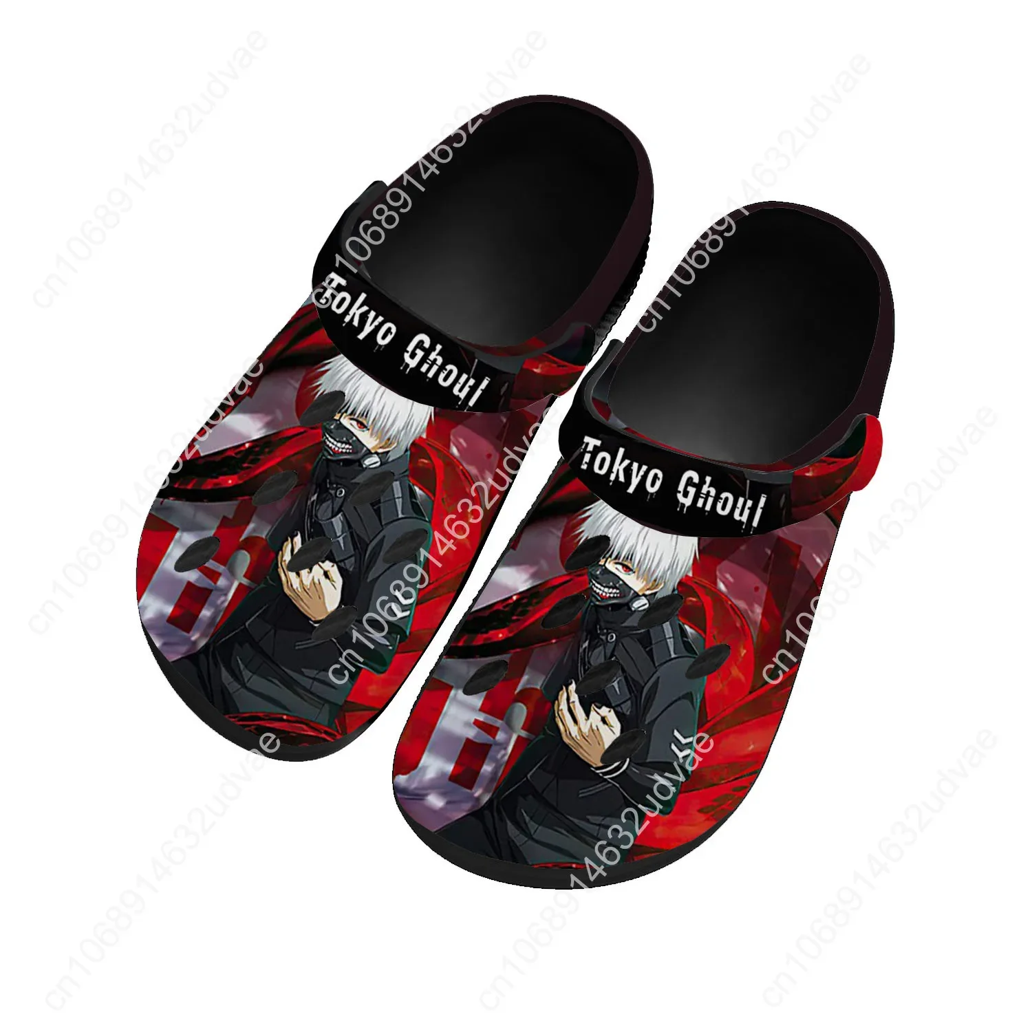 Tokyo Ghoul Water Shoes Men Women Teenager High Quality Fashion Home Garden Clogs Custom Sandals Beach Breathable Hole Slippers