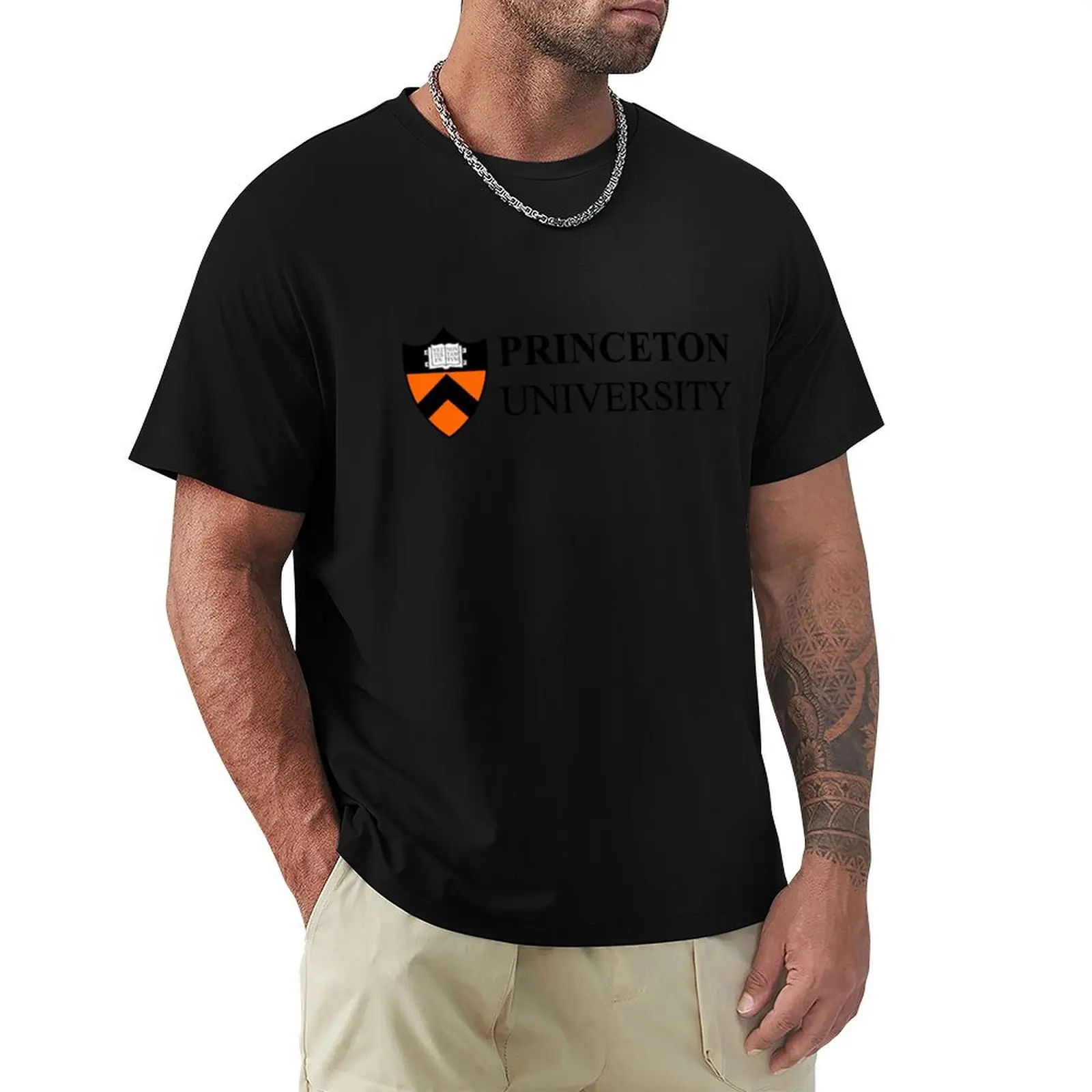 Princeton University Logo T-Shirt t shirt man designer T-Shirt