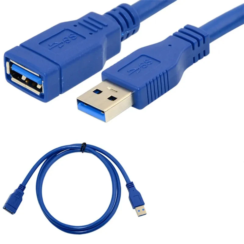 Przedłużacz 2.0 USB 2M-3M męski do żeńskiego przedłużacz szybkość przedłużony kabel USB 3.0 do laptopów USB do komputera przedłużacz 3.0