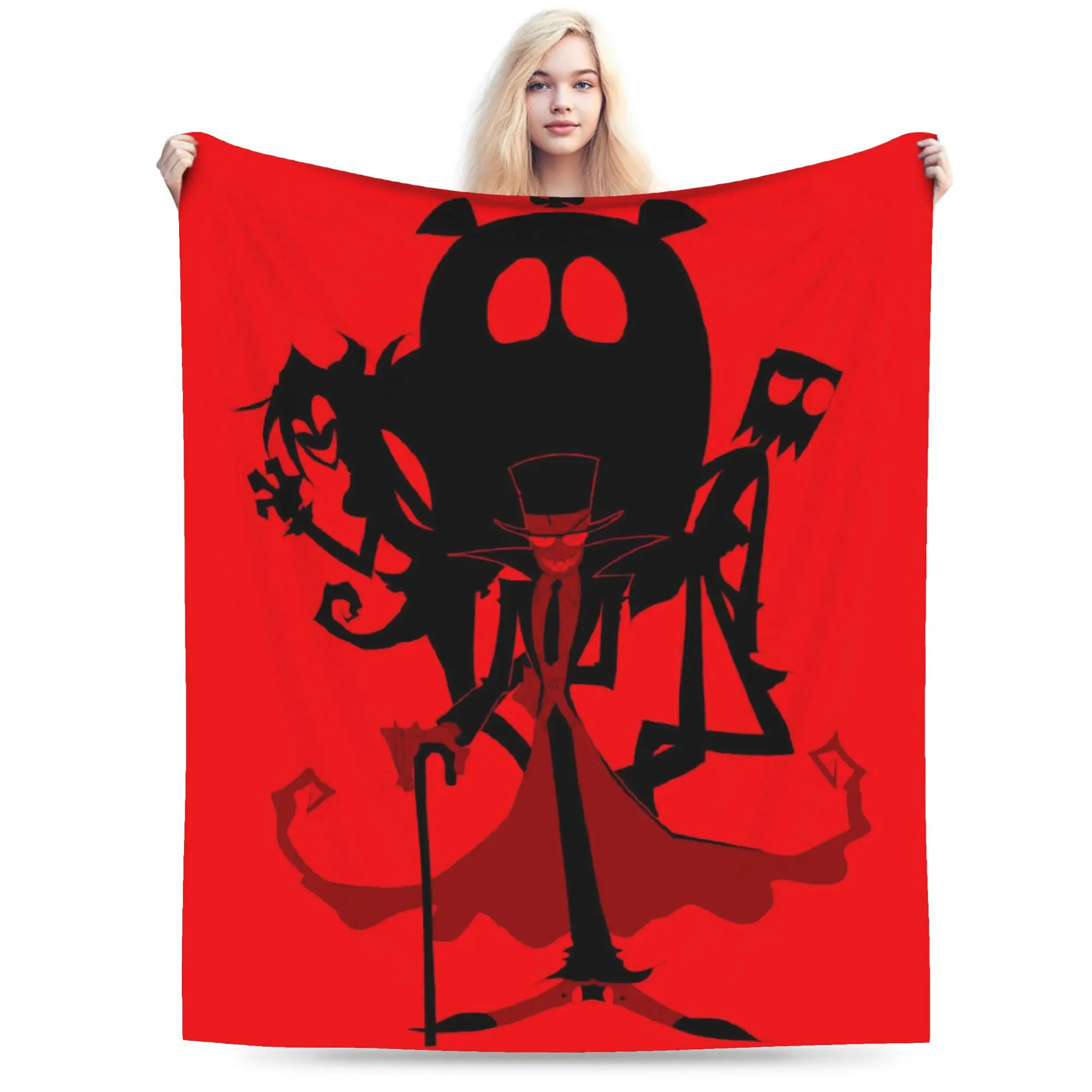 Super Soft Villainous Comdy Throw Blanket Premium Flannel Fleece Lightweight  Bed Blanket Cozy Warm Blankets All Season Use
