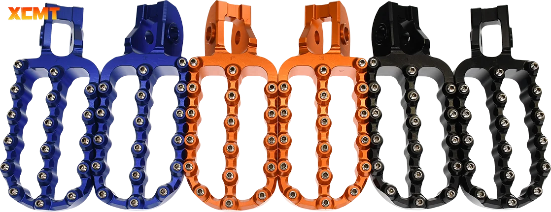 Motocross CNC 107mm Lengthen Footrest Footpegs Foot Pegs Pedal For Gas Gas 85 125-450cc MC MCF EX EXF EC ECF For KTM Husqvarna