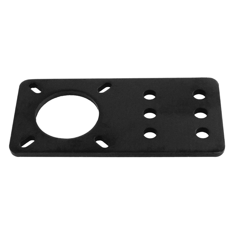 

A5YD Motor Mount Plate Black Stepper Motor Aluminum Mounting Plate Accessories
