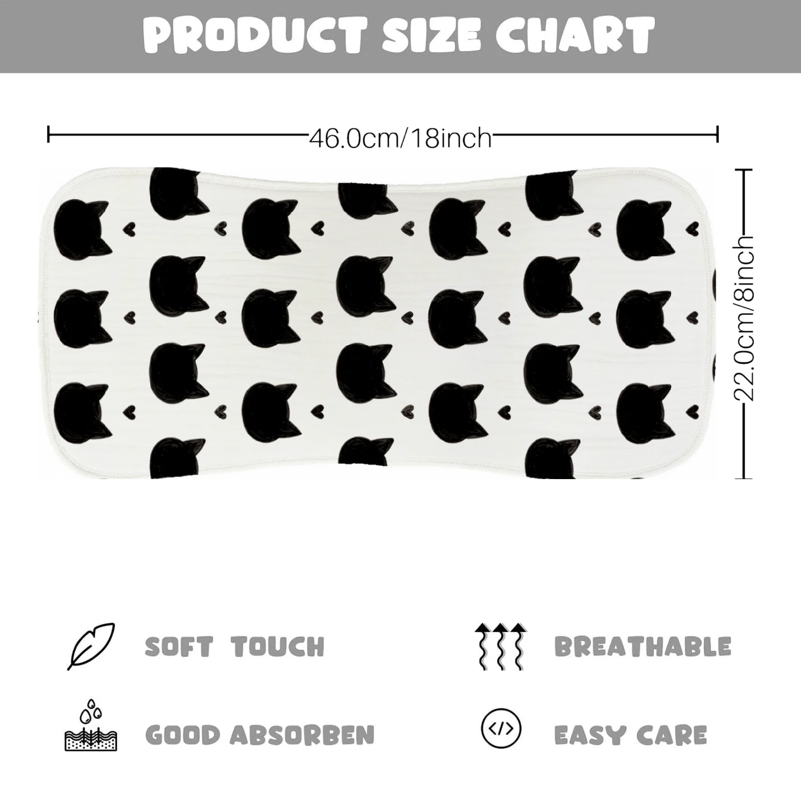 6 Piece Absorbent Gauze Burp P - Printed Bibs Pack recension och pris