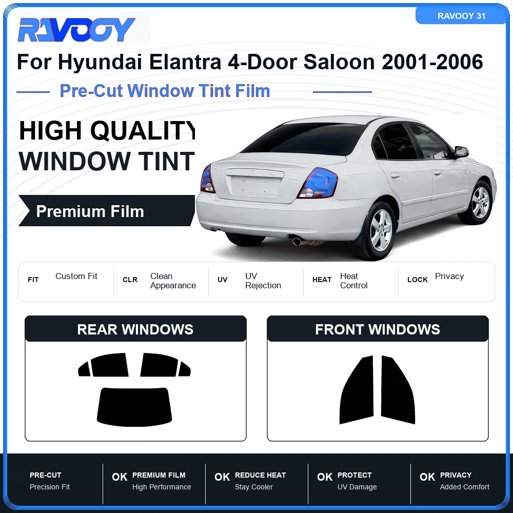 premium-pre-cut-window-tint-for-hyundai-elantra-4-door-saloon-2001-2006-front-rear-windows-uv-heat-rejection-privacy-film