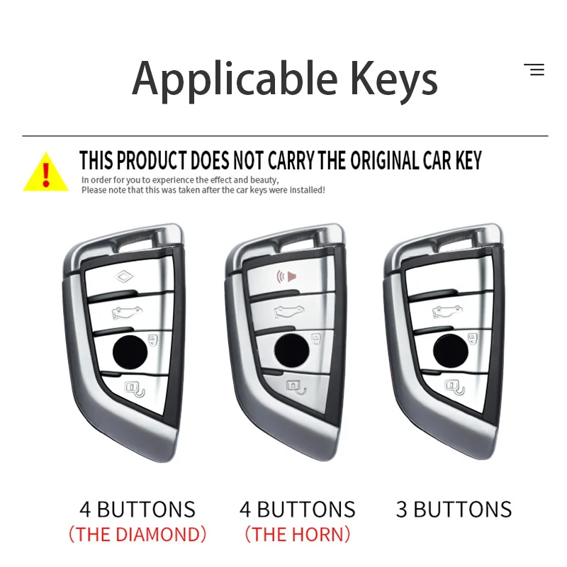 Car Key Case Cover Bag For Bmw F20 G20 G30 X1 X3 X4 X5 G05 X6 X7 G11 F15 F16 G01 G02 F48 Accessories Holder Shell Keychainsories