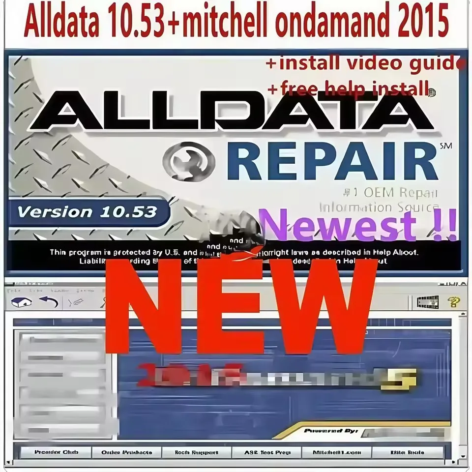 

2025 AllData 10.53 Automotive Diagnostic Software: Empowers full - fledged data technical support for cars and trucks with wirin