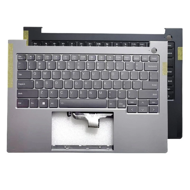 New Replacement Keyboard for Lenovo ThinkBook 14 G6 G7 IRL IML ABP Laptops Keyboard Palmrest Upper Cover Repair Parts