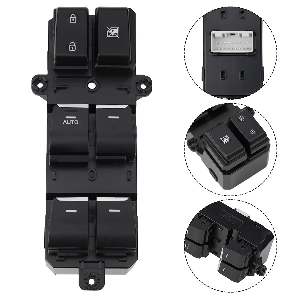 

1111111111111111111111111111111111111111111110 LHD Door Master Power Window Switch For Hyundai Tucson 2016-2018