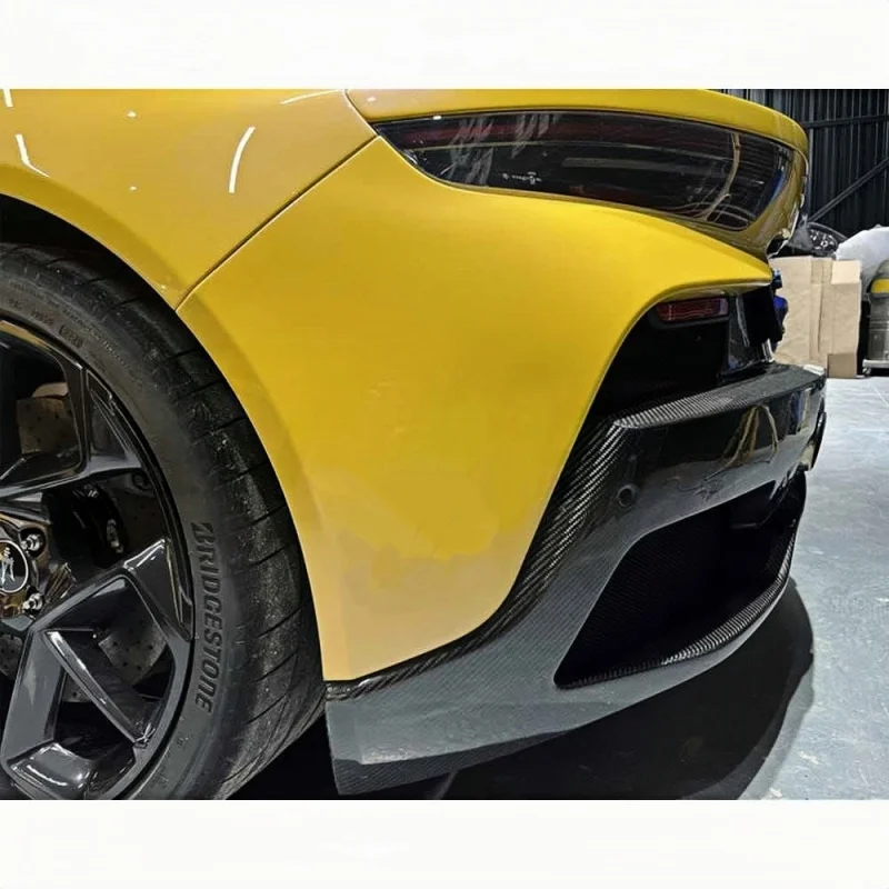 

Car Modification Style Dry Carbon Fiber Diffuser Rear Bumper Lip Suitable For Maserati MC20 Body Component Upgrade