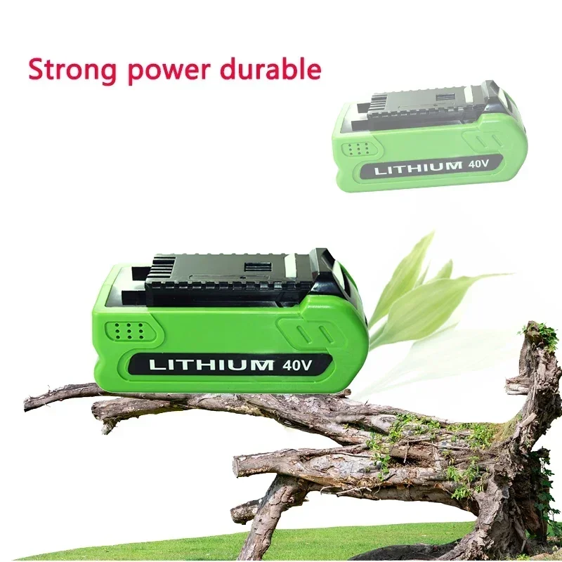 40V 4000mAh Rechargeable Replaceable Lithium ion Battery Compatible for Greenworks G-MAX 29462 29482 29252 2901319 Power Tools