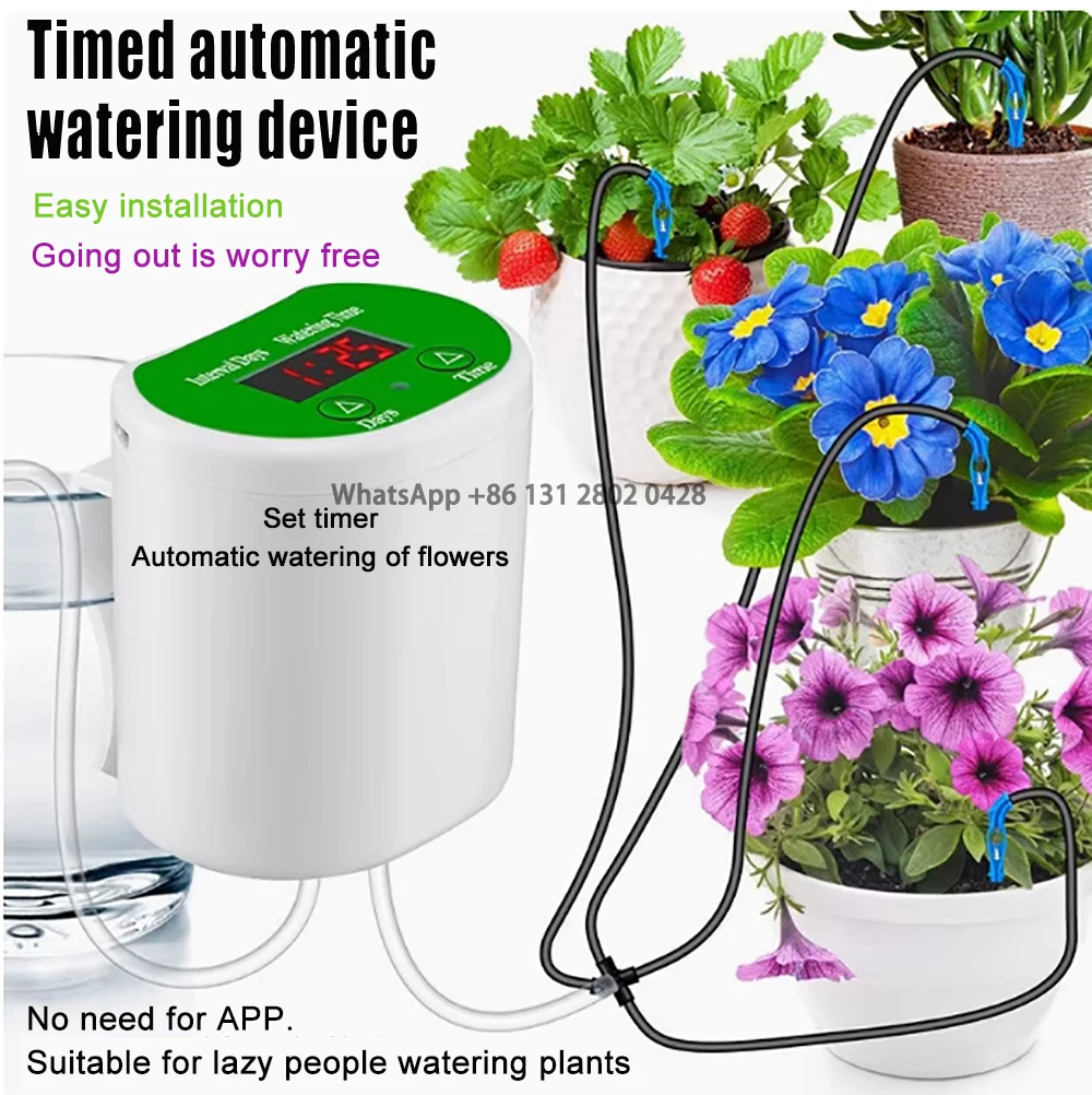 

Intelligent balcony timed high flow automatic watering machine garden lazy watering tool drip irrigation machine for green plant