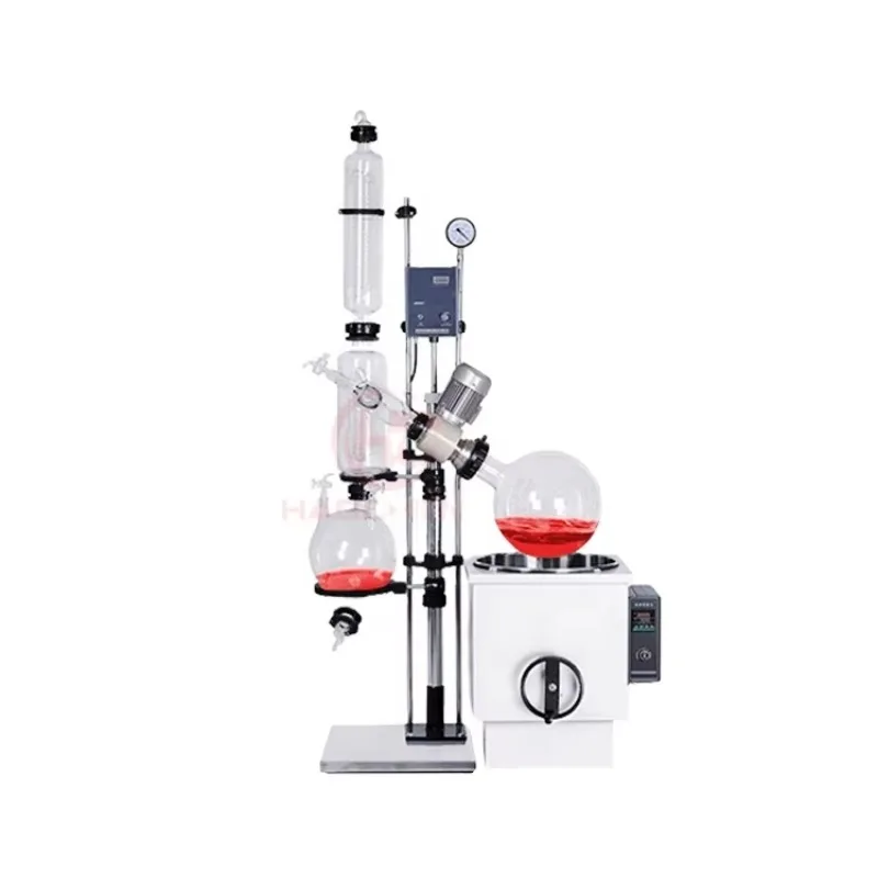 Larger Scale RE1050 Industrial Soxhlet Ethanol Extraction Using Vacuum Rotovaps Rotary Evaporator 50l
