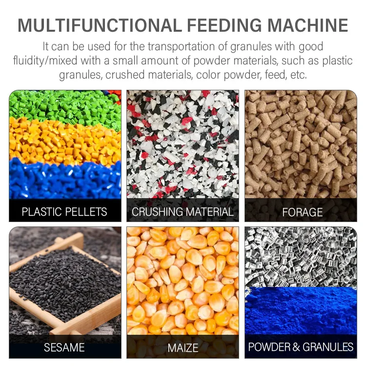 high quality automatic vacuum feeder pellet machine 800G