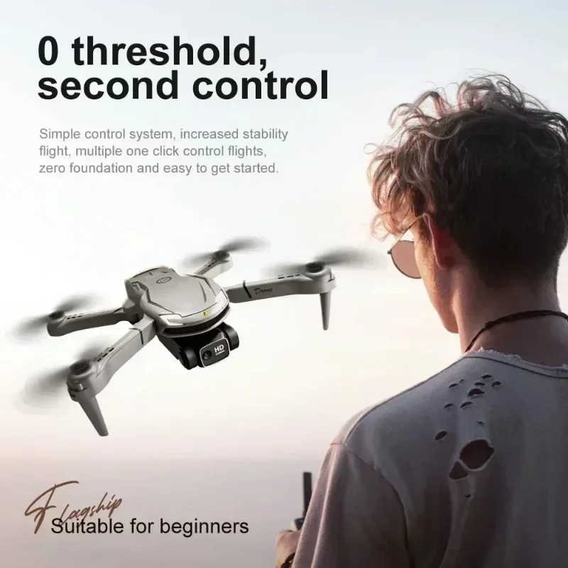 8K HD V88 Dual Camera Drone One Click Emergency Stop Obstacles Aerial Photography Remote Control QuadcopterOutdoor Gift Toys