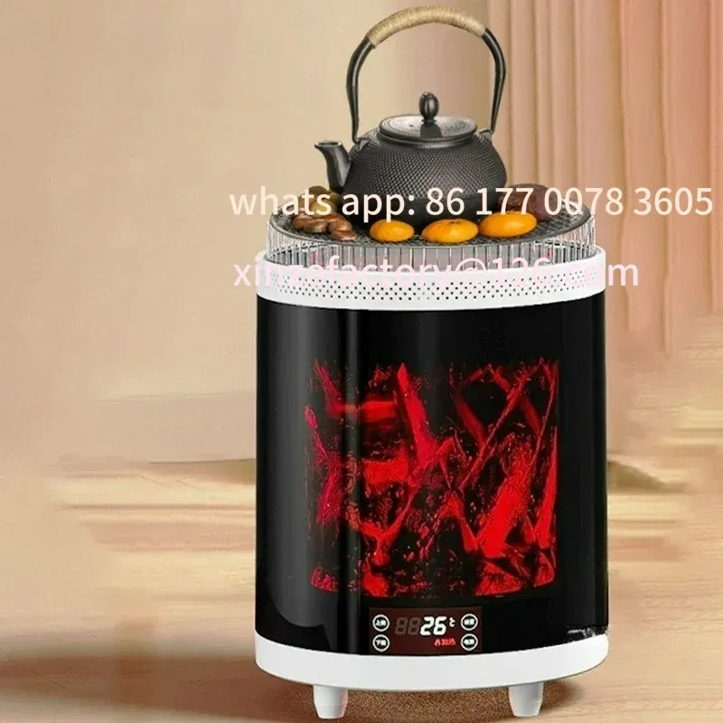 

Customizable Household Indoor Oven Winter Tea-making Stove Heater Modern Living Room Fireplaces Decorative Fake Fireplace