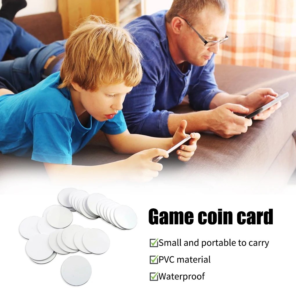 30 قطعة من بطاقات NFC المستديرة المقاومة للسقوط، هدية جيدة للمنزل