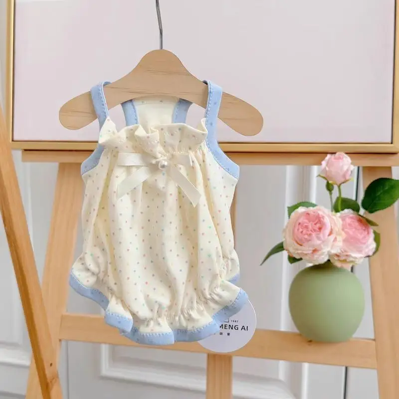 Dog Cat Clothes Spr… - image