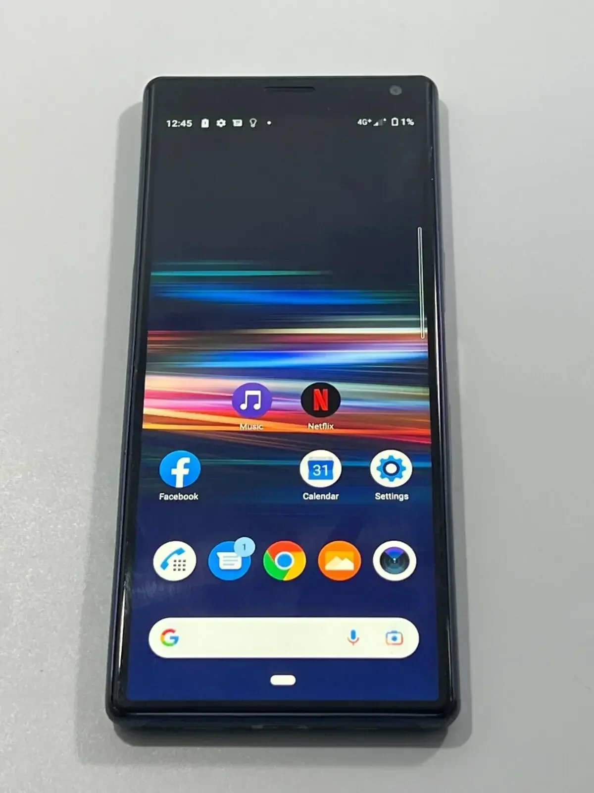 هاتف Sony Xperia 10 I3113 i4113 Origina Android المحمول 4G LTE 6.0 بوصة ثماني النواة 3GB + 64GB 13MP & 5MP كاميرات بصمة الهاتف الذكي