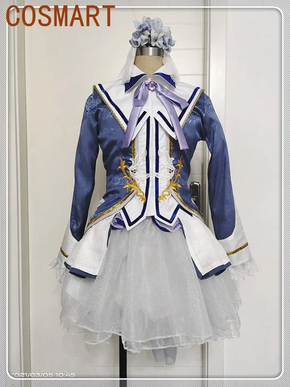 COSMART Anime Lovelive Aqours 5th Brightest Melody SJ Cos Dress Cosplay Costume Halloween Party Outfit Women [Customized]