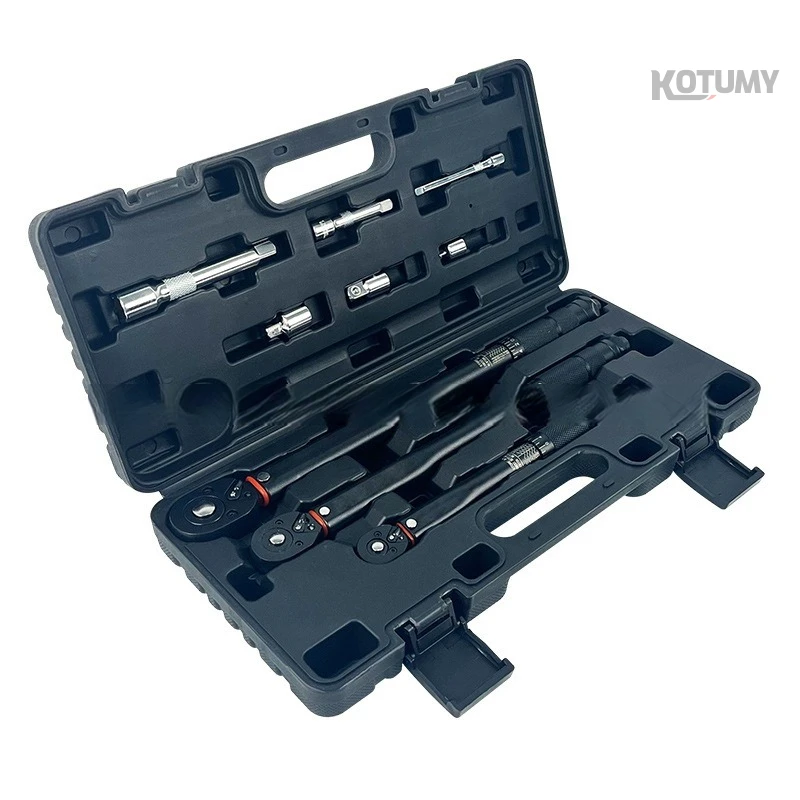 

Auto repair tire preset adjustable torque wrench, kilogram torque torque, forward and reverse socket ratchet wrench tool