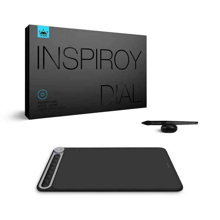 Inspiroy Dial Q620M Wireless LCD Graphic Tablet for School/Signature/Bank/Animation