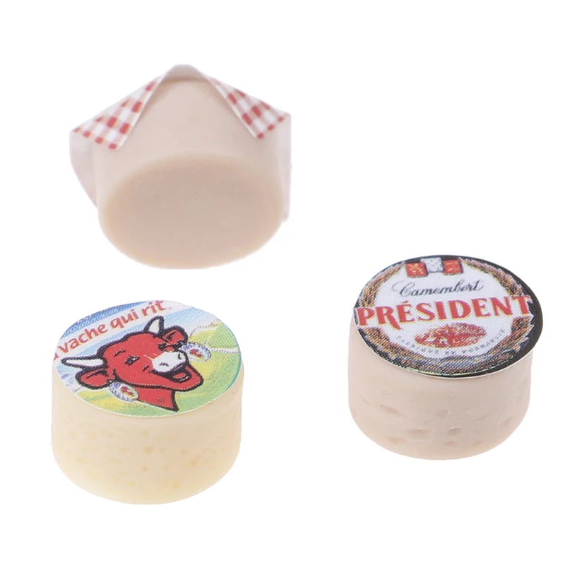 Simulation de mini fromages miniatures pour enfants, maison de courses, cuisine, nourriture, décoration de salon, jouets pour enfants, cadeau pour