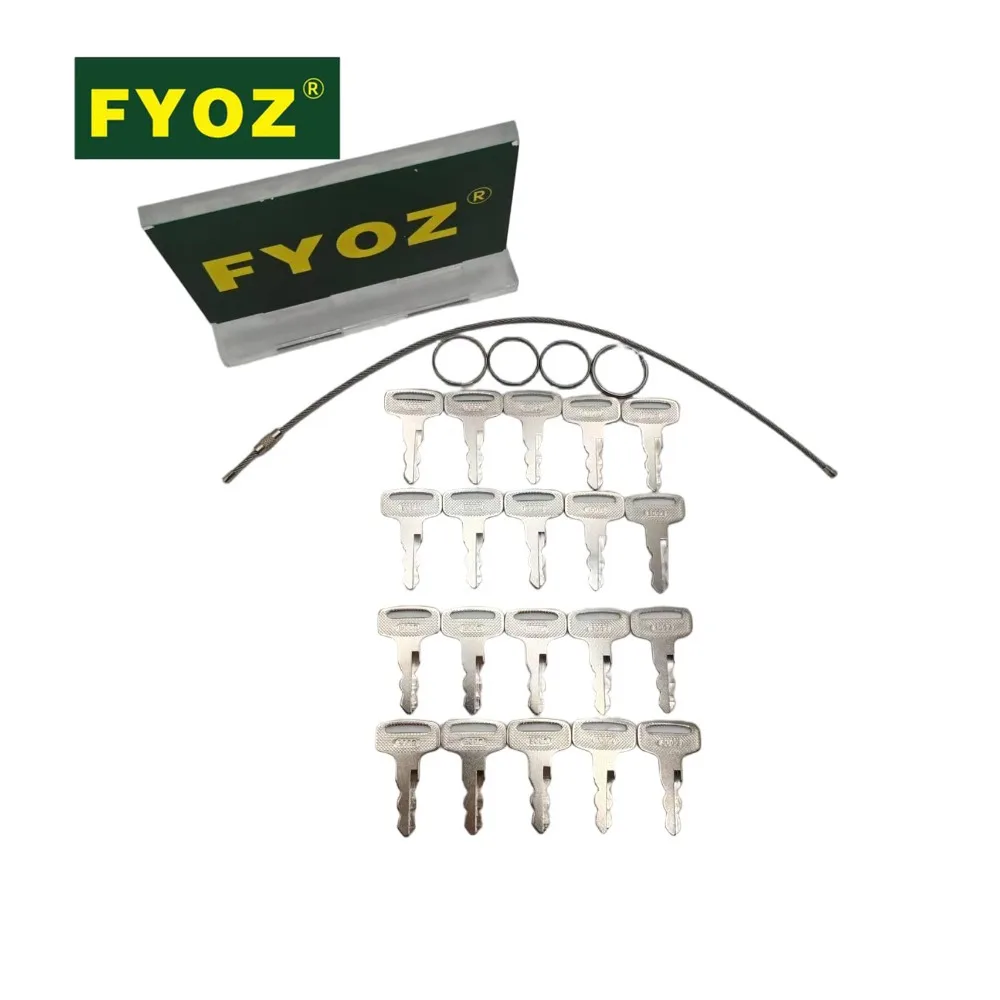 20PCS 8002 Golf Cart Ignition Keys For Yamaha PTV 2010+ Replace JU6-H2511-10 ELI80-0287