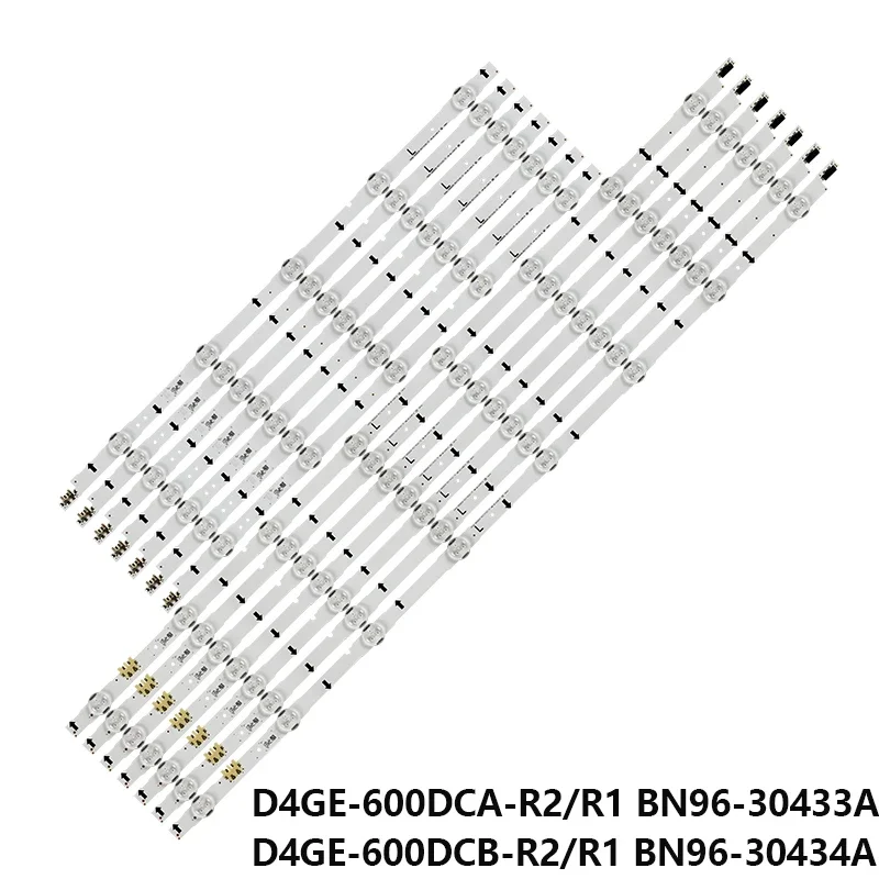 14pcsLED Backlight Lamp strip For SamSung 60 inch TV D4GE-600DCA-R2 D4GE-600DCB-R2 2014SVS60F BN96-30433A BN96-30434A