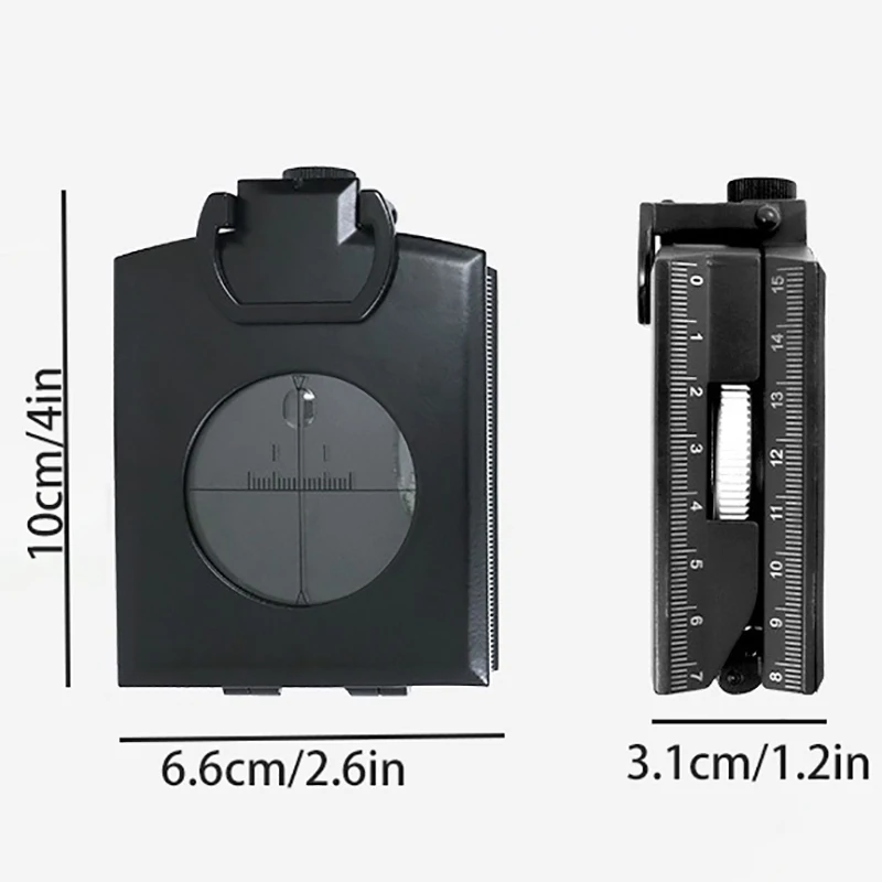 Military-Style Fluorescent Survival Compass 4
