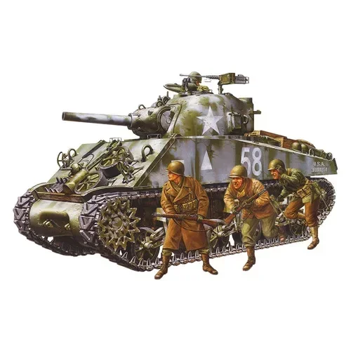 Zestaw modelarski TAMIYA 35251 US M4A3 Sherman Medium Tank 1/35