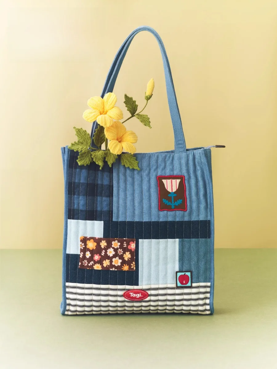 

Tagi Imagine сращивание большая сумка Capaci повседневная джинсовая лоскутная сумка через плечо для ежедневного использования путешествия поездки на работу сценарии отдыха