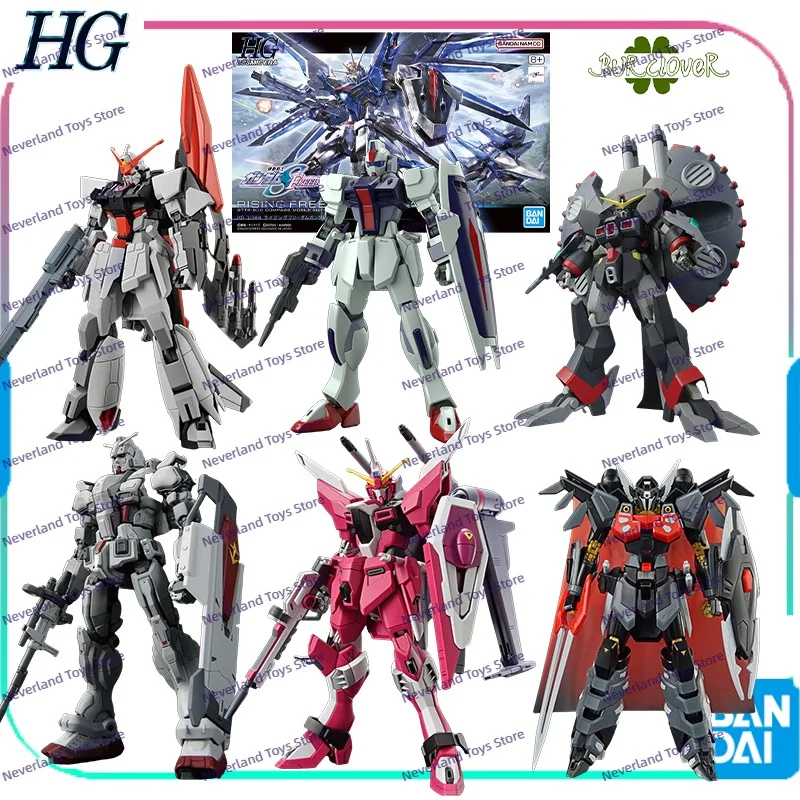 BANDAI Original GUNDAM HGUC serie GUNDAM EX ZAKU MESSER Anime Action Figure Montage Modell Spielzeug