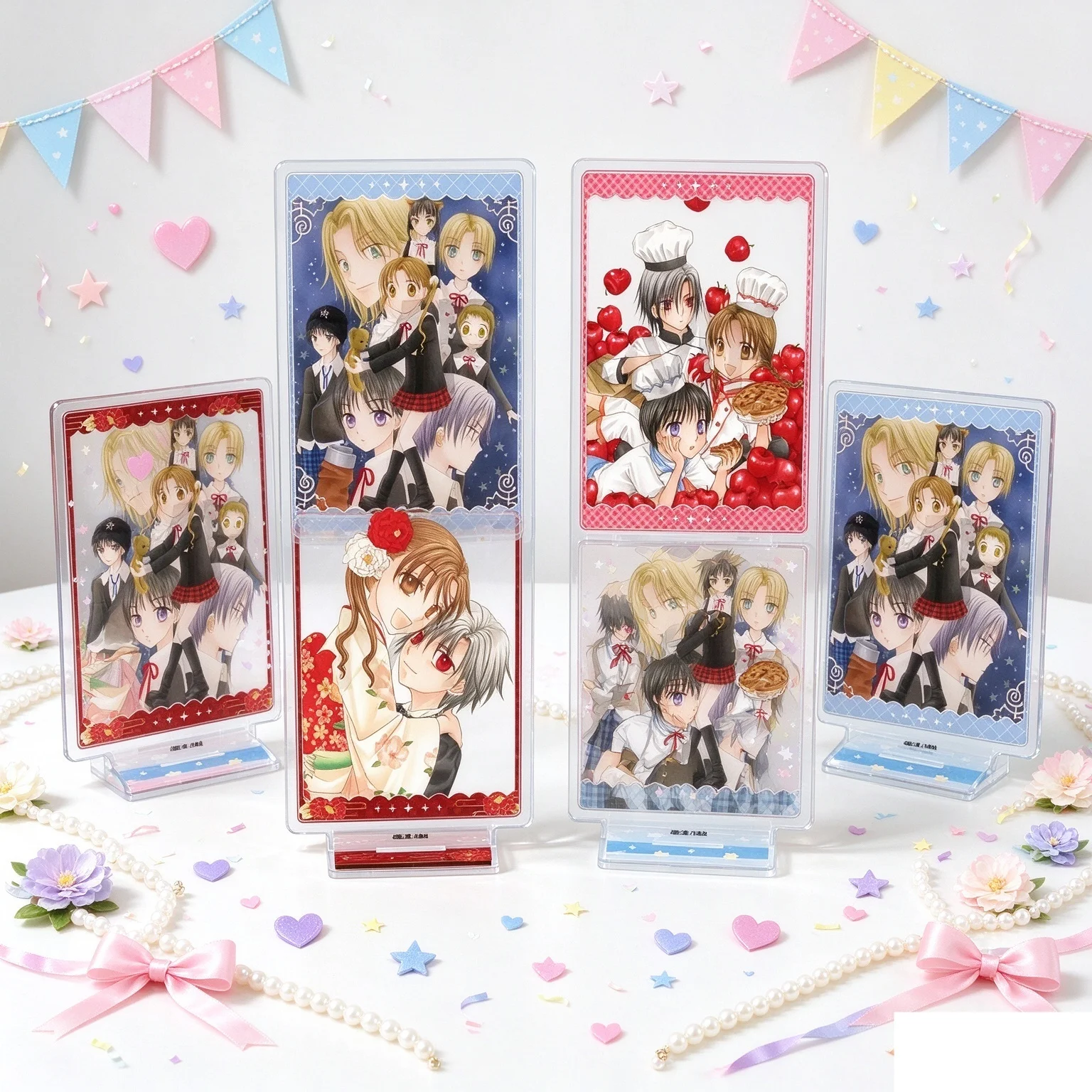Anime Gakuen Alice Bookshelf Decoration Lovely Products High Definition Images Bookshelf Decoration Acrylic Stand Model Keychain