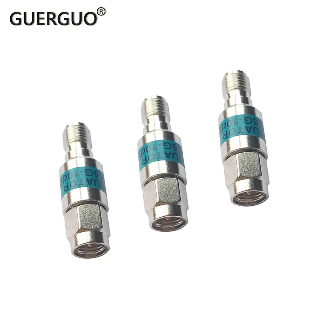 

1PC SMA Fixed Attenuator DC-GHz 50ohm RF Coaxial Block 2W DC-Block SMA Male to SMA Female SWR 1.2 DC blocker Connector 2 Types