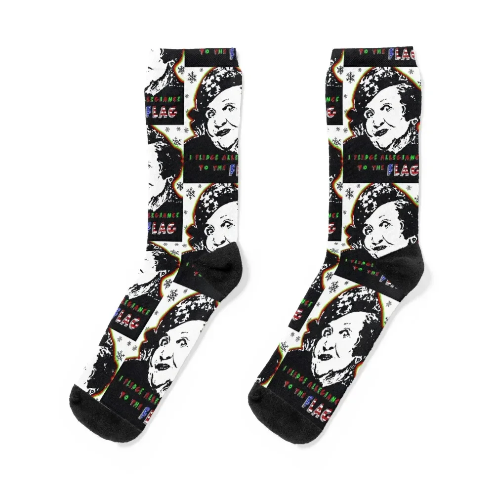 

Aunt Bethany - Christmas Vacation Socks designer brand Toe sports professional running snow Socks For Man Women's