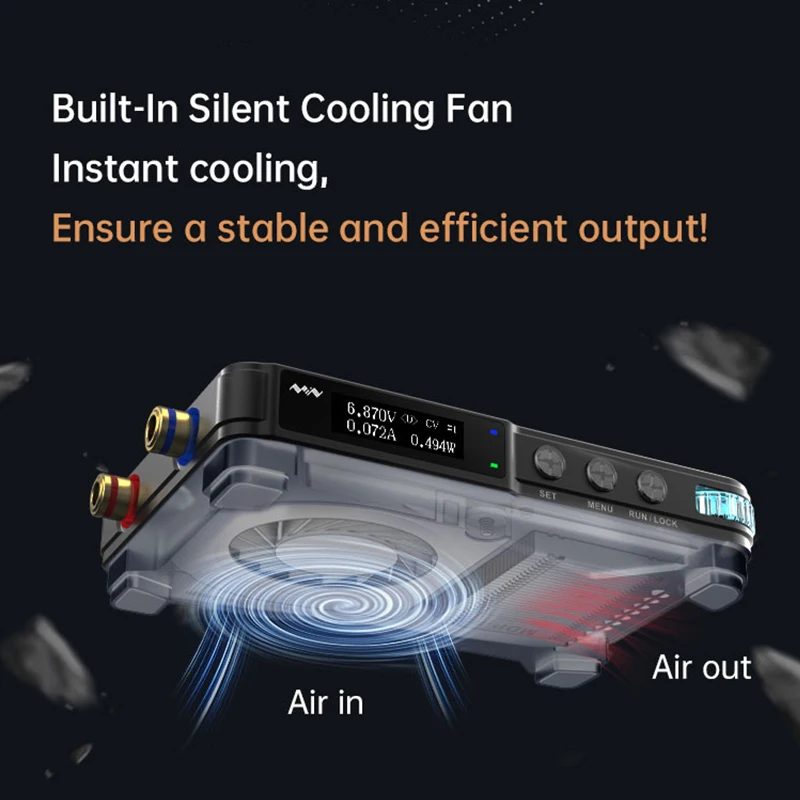 Miniware MDP-P906 مصدر طاقة رقمي قابل للتعديل 30 فولت 10A CV CC مخرج تيار مستمر مختبر صغير قابل للبرمجة وحدة قياس الطاقة الخطي #5