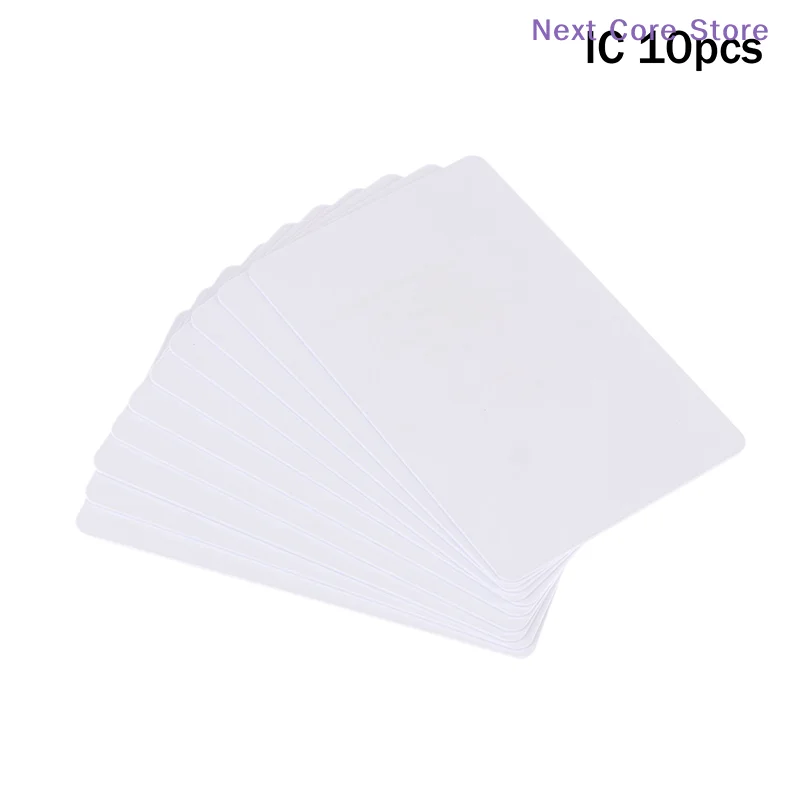 10Pcs Blank Card Rewritable RFID PVC 125KHz T5577/5200/EM4305 Tags Smart Control Write Program Clone Cards Key Card Read