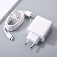 80W SuperVooc Charger For OPPO RENO 6 7 8 9 Pro SE Find N3 N2 X2 X3 X5 R17 Pro USB Super Fast Charging Adapter 6.5A Type C Cable