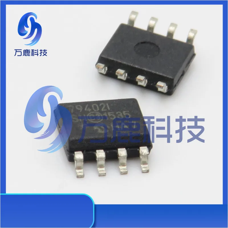 Mcp79402-I/Sn I2C Gp Rtcc, 64B Sram, Eui-48 Soic-8