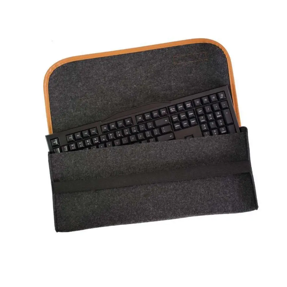 Thickened Keyboard Protective Cover Large Capacity Soft Keyboard Carrying Case Dust Proof Skin-friendly Mechanical Keyboard Bag