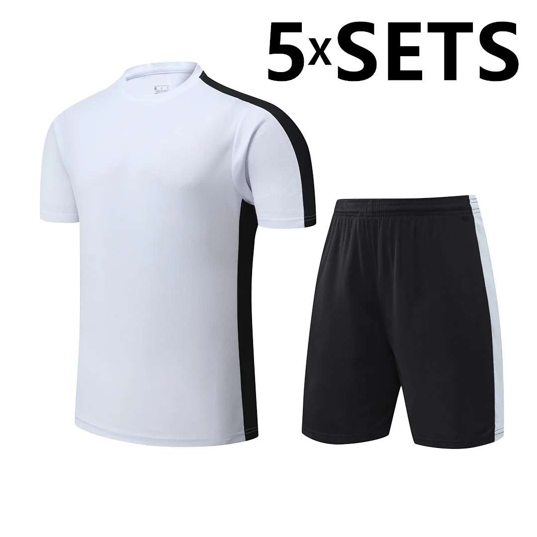 5-pack Children's Training Clothes Shirts Competition Suits Boys Girls Clothes200536