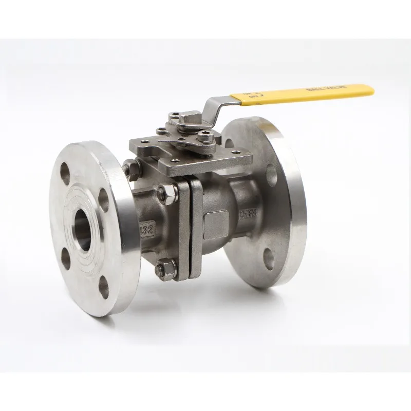 Two Price Ball Valves Stainless Steel 304 316 Manual Flanged Ball Valves
