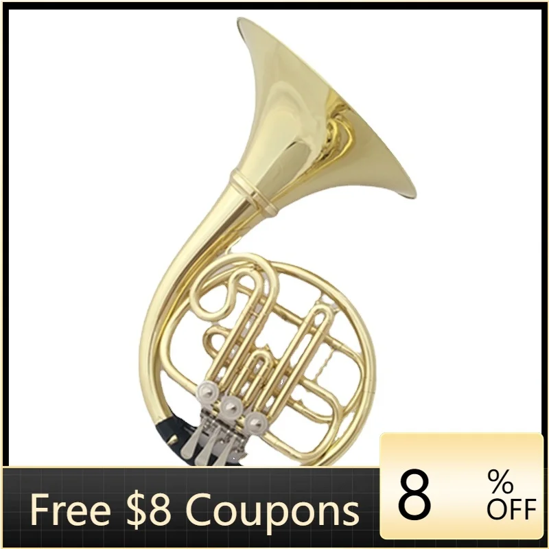 

STLF French horn three-key single-row horn instrument Bb key student junior professional band performance