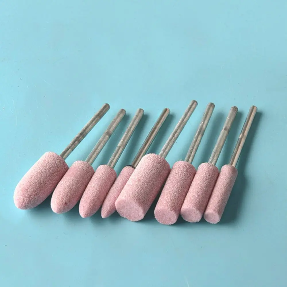 Long Abrasive Grinding Bits For Rotary Drill Metal Deburring Polishing Stone Head Professional Hardware Tool Parts